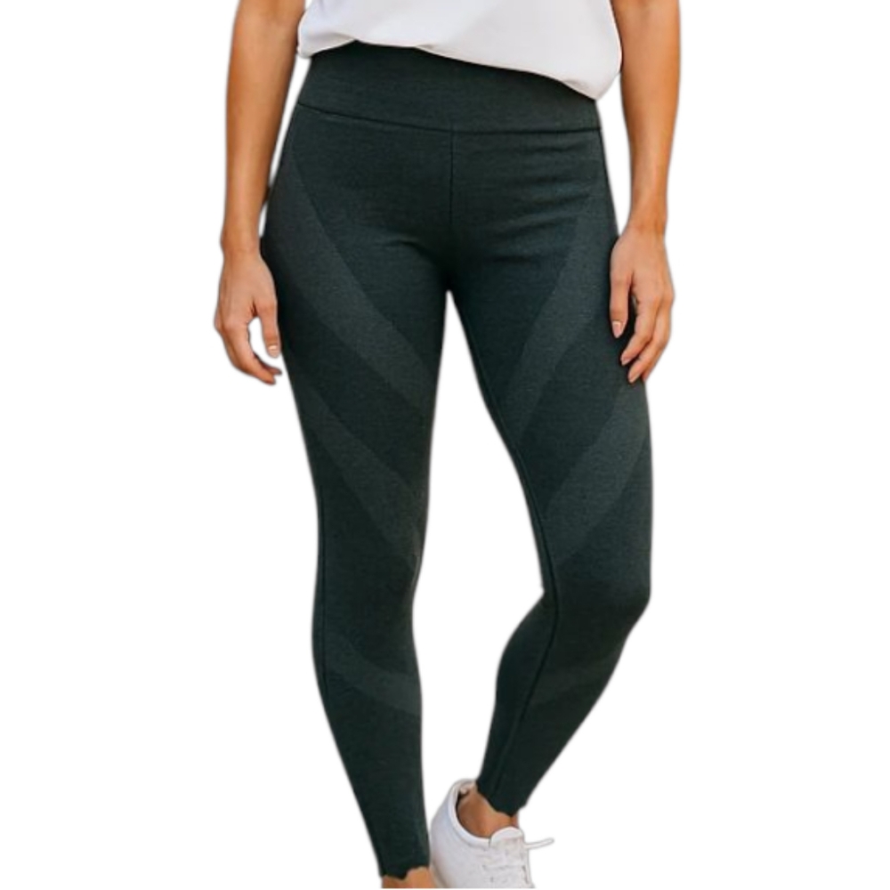PINK Victoria's Secret Green Seamless Leggings High Waist Stretch